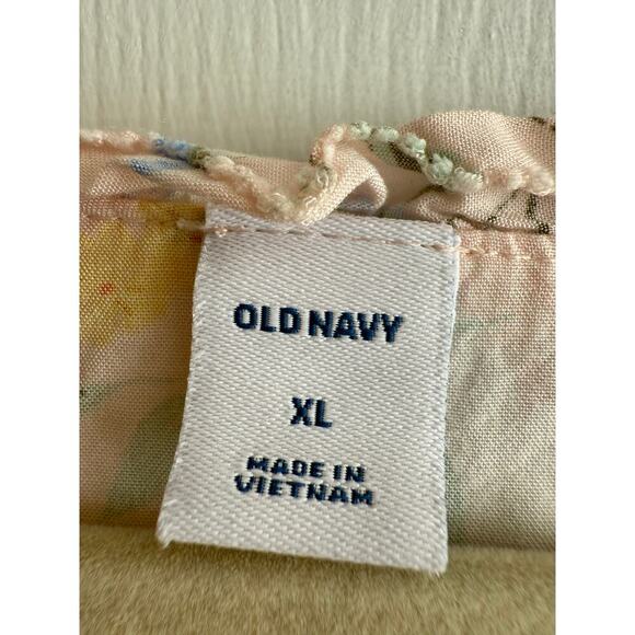 Old Navy Women’s Pink Pastel Ruffle Midi Swing Dress size XL - Picture 5 of 7